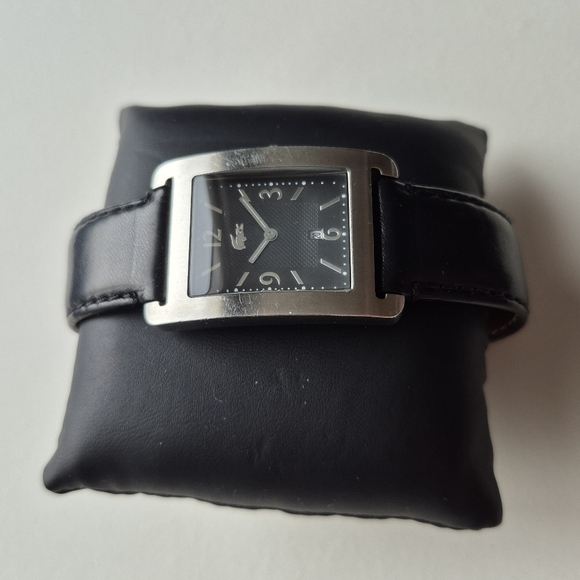 Lacoste Watch Black leather strap - Picture 2 of 6